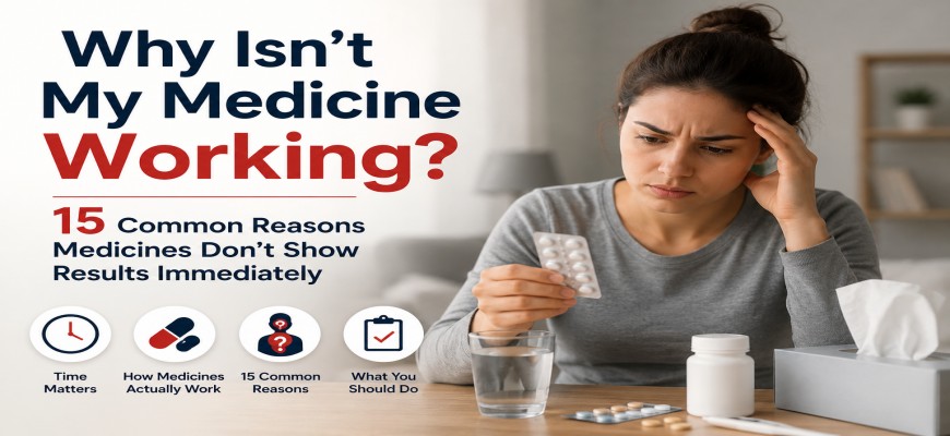 Why Isn't My Medicine Working? 15 Common Reasons Medicines Don't Show Results Immediately